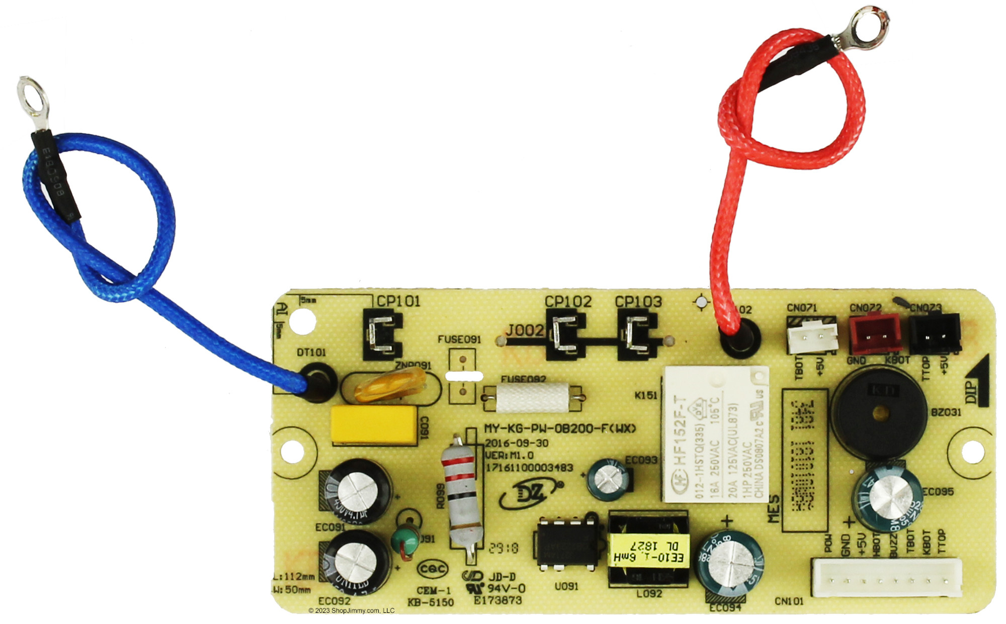 Instant pot circuit board clearance